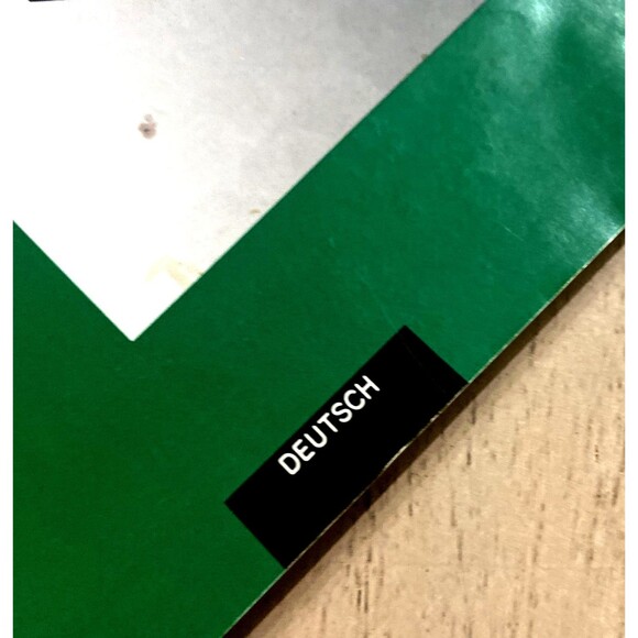 Panasonic NV-G15PX VHS Video Cassette Instructions Manual  in English & German - Picture 3 of 7